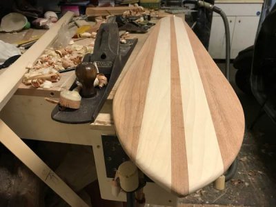 Lampadario  luce surf shaped